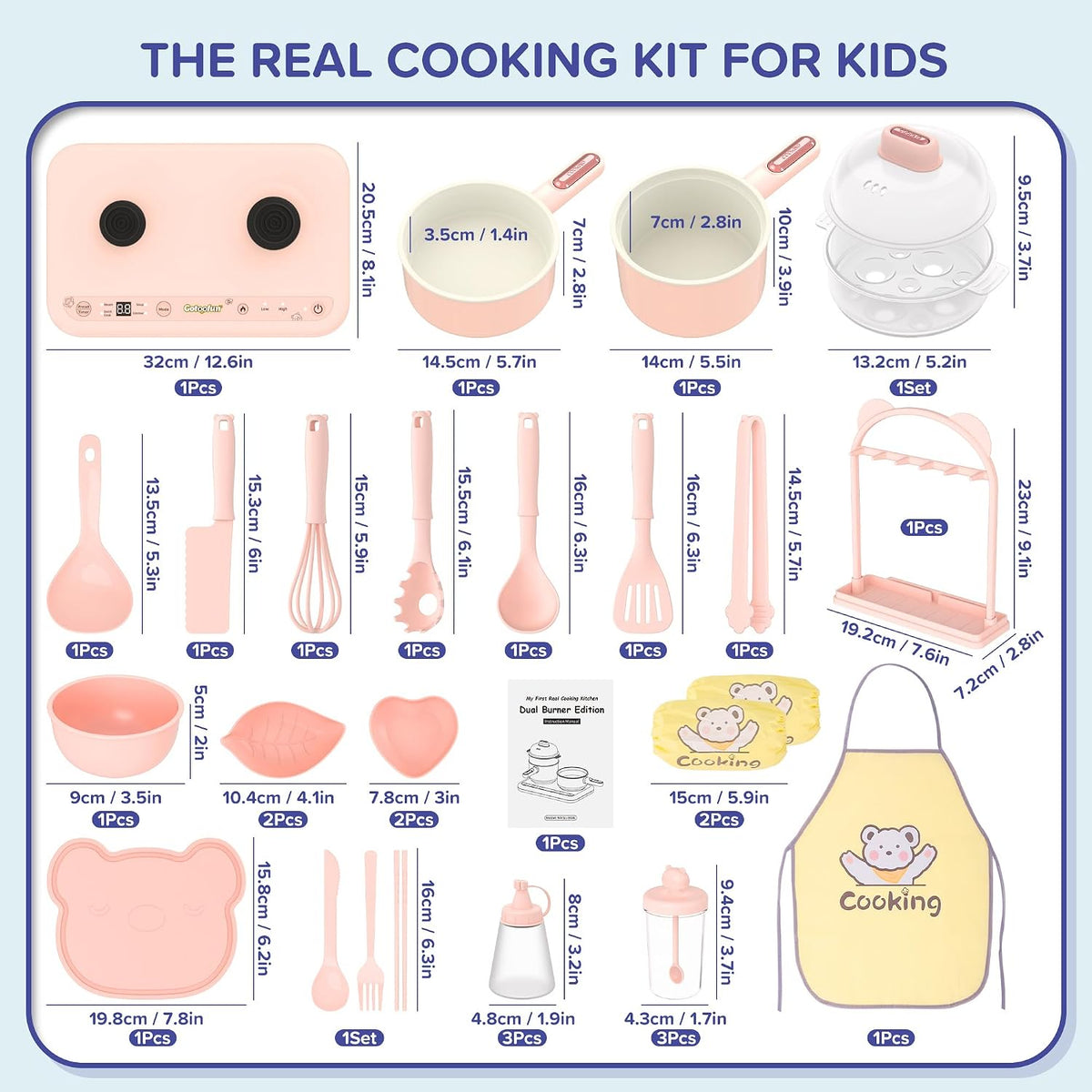 Kids Cooking Set for Young Chefs - Image 2
